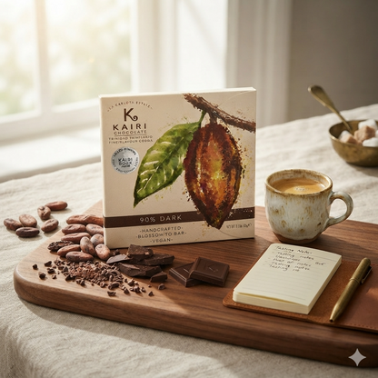 Kairi 90% Dark Chocolate | Tree to Bar Single Estate Vegan Chocolate from Trinidad