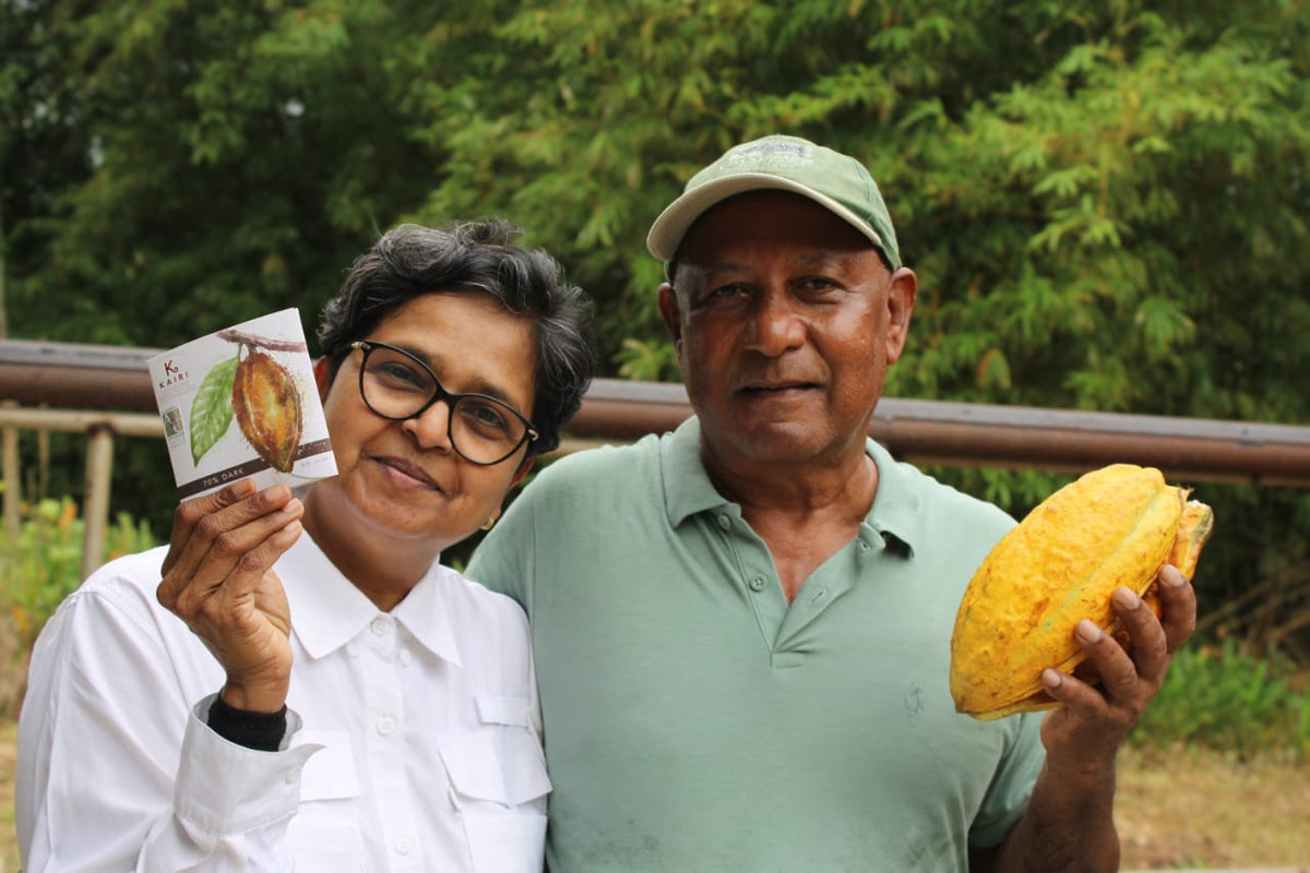 Kairi 70% Dark Chocolate | Tree to Bar Single Estate Vegan Chocolate from Trinidad